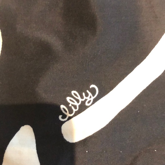 Lilly Pulitzer black and white skirt - Picture 4 of 6